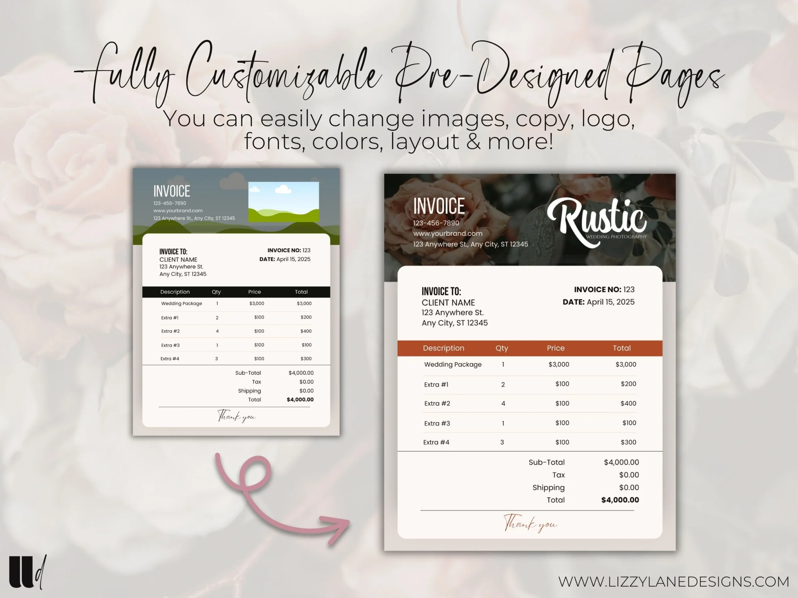 Lld inv rw customize